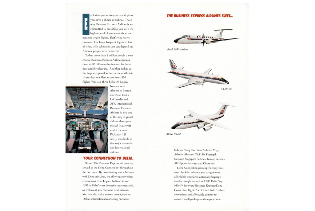 Picture of cocpit and three planes in fleet