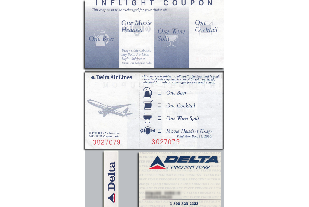 Inflight coupons