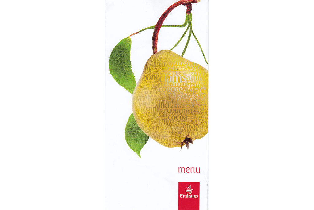 Menu cover taking off