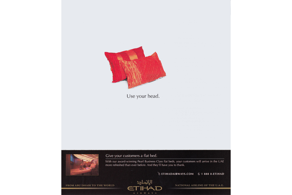 Picture of pillows - use your head