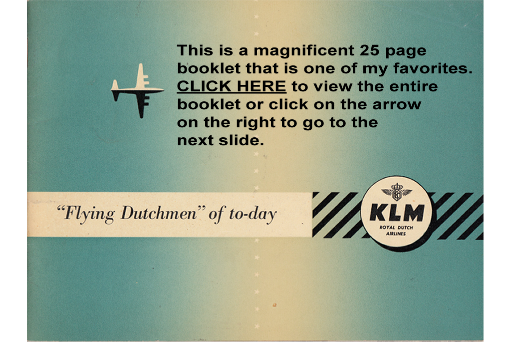 Cover of magnificent FLying Dutchman brochure - click here to view the entire brochure or click on arrow to the right to go on to next slide 