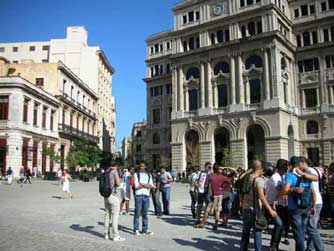 Renovated area near Plaza Vieja